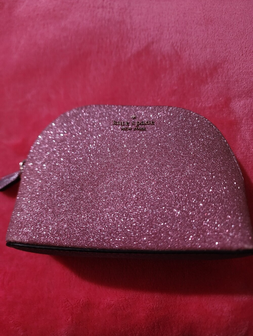 Kate Spade Sparkly Makeup Bag